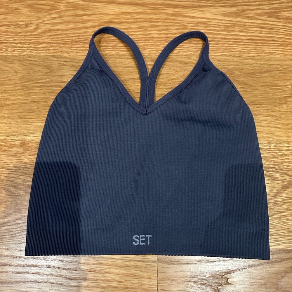 Set Active Gray Tank Top Size Small